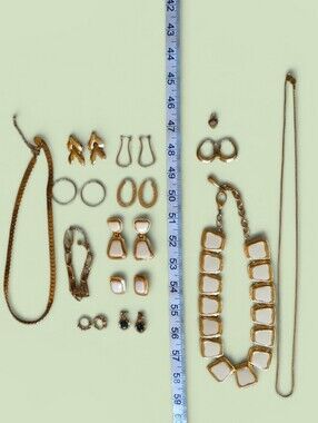Gold-Tone Jewelry Bundle - Gold Earrings & Necklaces